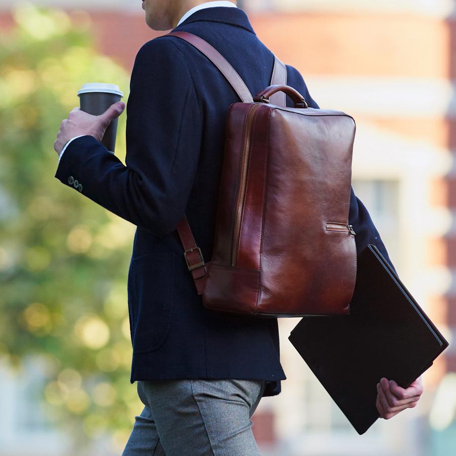 Antique Square Backpack (4398673100898)