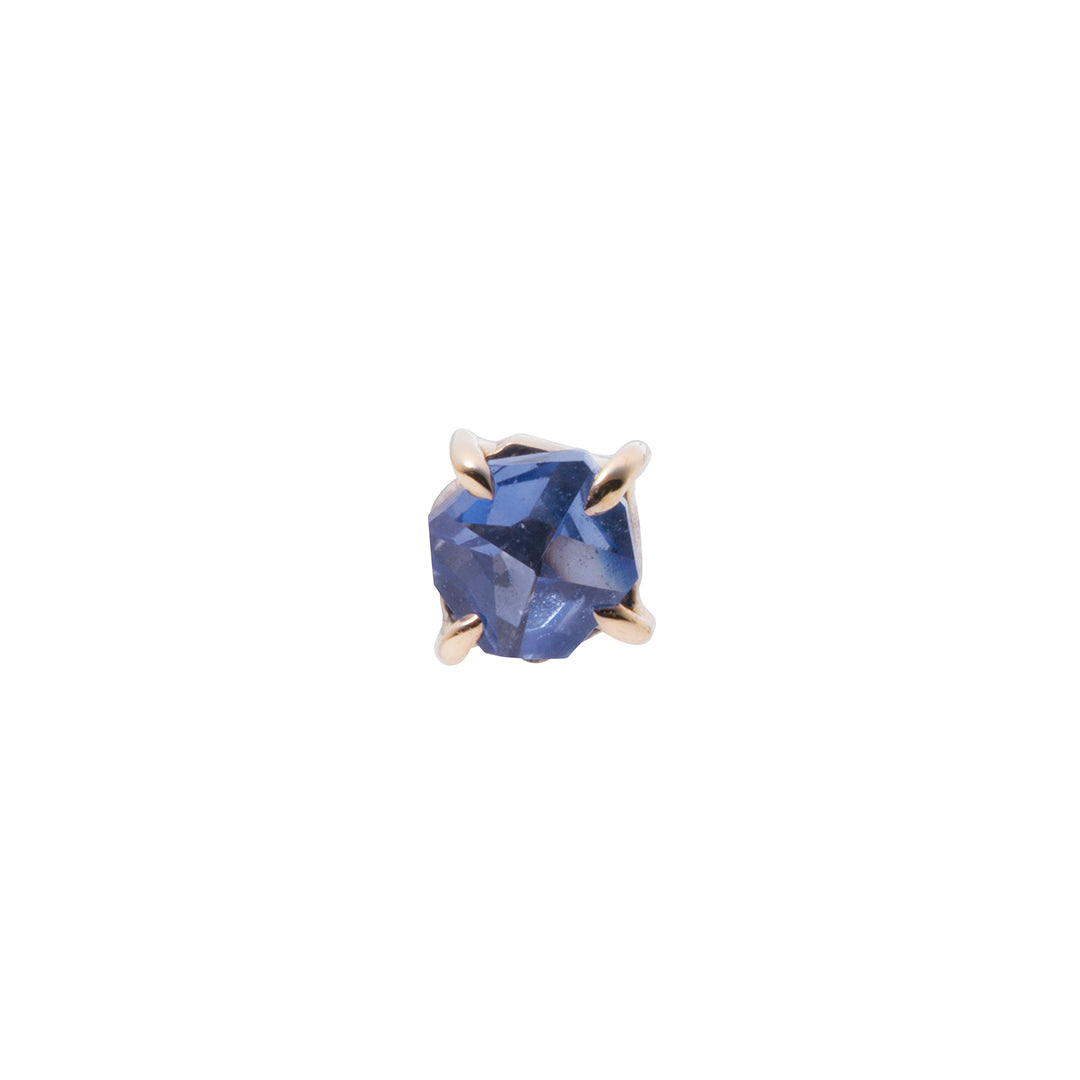 Naked 藍寶石貼耳耳環