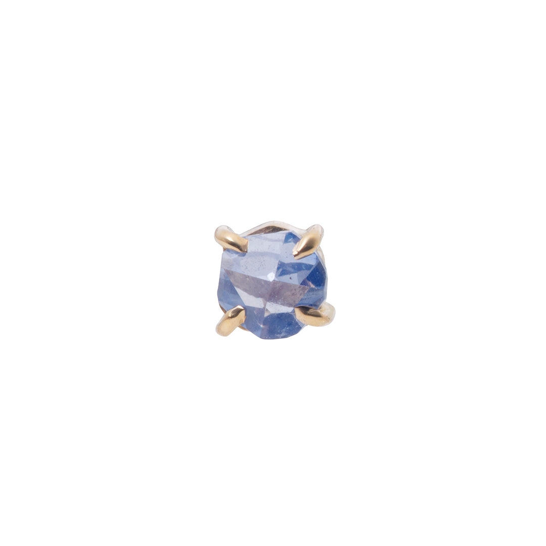 Naked 藍寶石貼耳耳環